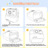 Upgrade Kids Instant Print Camera, 1080P HD Dual-Lens with Print Paper & 32G Card, Gifts for Ages 3-16