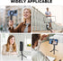 Keledz 16/15/14/13/12 Magnetic Pocket Phone Tripod Foldable for iPhone Plus Pro Max Series, Aluminium Smartphone Mini