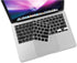 XSKN Silicone Keyboard Cover Skin K-351DU for 2020 MacBook Air 13.3" A2179 A2337 M1 Chip (US Spanish Black)