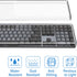 Geekria Full Size Keyboard Dust Cover, Clear Acrylic Cover for 104 Keys Mechanical Keyboard, Compatible with Logitech