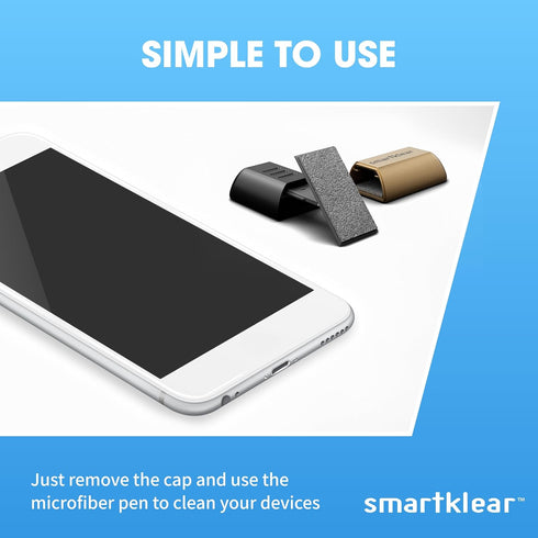 SmartKlear Black Rubber & Gold Electroplated (Old B01KZHQP1A)