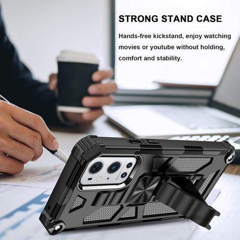 Ailiber Compatible with OnePlus 9 Pro Case with Screen Protector, Rugged Shockproof Bumper Military Grade Protective