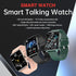 Smart Watch for Men Women (Answer/Make Calls), 1.85" Fitness Tacker with Heart Rate/Blood Oxygen/Pedometer/Calories/Sleep Monitor/100+ Sport Modes, Fitness Watch for Android iPhone (Black)