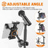 Tablet Holder for Microphone Stand, Mic Music Stand Tablet Holder for iPad, Smartphone, Fits Devices from 4.7 to 12.9