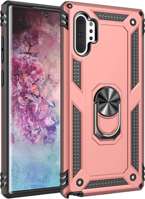 Military Grade Drop Impact Case for Samsung Galaxy Note 10 Plus, Shockproof Armor with Kickstand