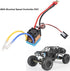 480A 480A 1/10 Drfeify Brushed Speed Controller ESC, RC ESC with Cooling Fan Waterproofing ESC for RC Car and Boat