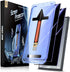 MAGIC JOHN Privacy Glass Screen Protector for Samsung Galaxy S24 Ultra 6.8" - 2 Pack, Anti-Spy, Bubble Free, Case