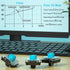 Kailh Choc 1350 and V2 Series Low Profile Mechanical Keyboard Switches Sample Pack, 20pcs