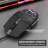 mafiti RK101 Wired Computer Keyboard Mouse Combo, RGB Backlit USB Keyboard for PC, Mac, Laptop, Desktop, Gaming Office