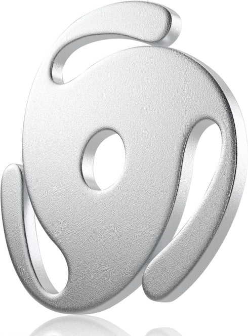 Facmogu 45 RPM Record Adapter, 7 Inch Vinyl Solid Aluminum Adapter for Turntables