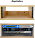 fmuser 8U M6 Set Rack Rails with Rack Mount Screws and Cage Nuts for DIY Server and Network Switch Racks