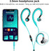 Sport Headphones Wired Running Earphones with Earhook (3.5mm, Blue)