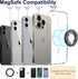 Magnetic Phone Ring Holder for iPhone, 2 in 1 Removable Magnetic Desk Stand Compatible with iPhone 15 14 13 12 Series