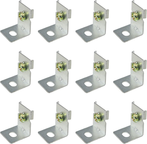 12pcs MHS012 Power Supply Fixed Bracket Installation Accessories for Motor Mounting