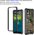 Ailiber Case for Nokia C110, Nokia C110 Phone Case with Screen Protector, Dual Layer Structure Protection, Shockproof Corners TPU Bumper, Heavy Duty Rugged Protective Phone Cover for Nokia C110-Camo