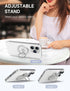 Cute Twinkle Magnetic Phone Ring Holder for MagSafe, Finger Grip Stand, MagSafe Accessories for iPhone 15 14 13 (Pink