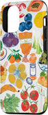 iPhone 13 Vintage Farm Market Fruit Collage Aesthetic Case