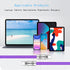 USB C to USB C Silicone Cable 10FT, Ultra Flexible 100W Fast Charging Cable for Phones, Tablets, Laptops