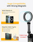 Magnetic Neck Phone Holder for Recording, Adjustable 3-in-1 Mount for iPhone 15/14/13/12 Series & GoPro