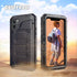 Mitywah Waterproof Case for iPhone 11 Pro Max, Heavy Duty Military Grade Metal Case with Built-in Screen Protection,