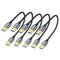 USB to USB Cable 1FT 5-Pack, USB 3.0 A Male to Male Cord Compatible with Hard Drive, Laptop, DVD Player