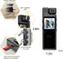 HRHIKG 1.3in 1080P Body Camera Mini Bodycam, Portable Cameras Wearable Personal Camcorder with Screen, HD Night Vision