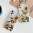 Qokey Flower Pattern Case for iPhone 7 Plus/8 Plus, 5.5 inch Cute Stand Design with 360 Degree Rotating Ring Holder