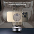 BJSYLTEK 16/15 S24 360 Magnetic Car Phone Mount for iPhone Pro Max/Samsung - Ultra-Strong Vacuum Suction, No Residue