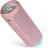 Outdoor Portable Bluetooth Speaker, Wireless IPX7 Waterproof, 25W Loud Sound, Bassboom Technology, 16H Playtime, Pink