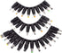 Universal 34pcs DC Connectors Plug Kit, 5.5 x 2.1mm Female Base Power Adapter Connector.