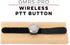 BTECH BS-PTT Wireless PTT Device - Compatible with GMRS-PRO Radios and HFP Bluetooth Headsets for Effortless
