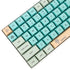YMDK Banyan Keycaps 126 Key Dye Sub ZDA PBT Keycap, Similar to XDA for MX Keyboard 104 87 GK61 96 84
