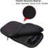 Neoprene Phone Sleeve Case Zipper Pouch for Galaxy S25 Ultra, S24 Ultra, S23 Ultra, iPhone 16, 15, 14, 13 Pro Max,