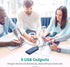 Portable Charger 38800mAh, LCD Display Power Bank, 4 USB Outputs Battery Pack Compatible with iPhone 16/15/14/13