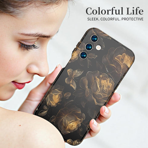 ANNSD for Samsung A15 Case, 3 in 1 Lightweight Stylish Full Body Shockproof Protective Cover, Military Grade Case