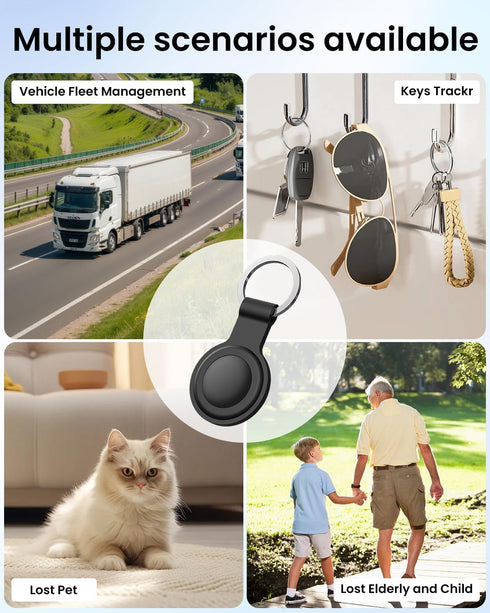 VVyL GPS Tracker Device for Car and Vehicles: Mini Hidden Magnetic no Subscription Trackers for Tracking Kids Elderly