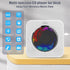 Fohil CD Player with Bluetooth 5.0, Portable Desktop Music Player for Home, Built-in Double HiFi Sound Speakers, FM