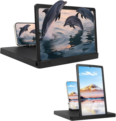 Screen Magnifier for Cell Phone, 3D HD Screen Magnifier Projector Screen Enlarger