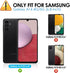 [2 Pack for Samsung Galaxy A14 Tempered Glass Privacy Screen Protector 5G, Anti Spy Black Protect Film, Easy Install