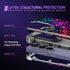 Miqala S26 S26 5G,Colorful for Galaxy Ultra Case,Glow in The Dark Three Layer Heavy Duty Shockproof Protection Hard