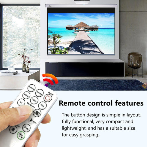 Remote Control for Optoma Projectors HD28HDR HD39HDR OTX447 S310E S315 S316 W310 DW346 DX345 DX346 H112E H182X