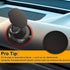 MISSOKIE 360 96LBS Upgraded Vacuum Magnetic Car Phone Holder for MagSafe, Rotation, Ultra Suction Cup Mount for iPhone