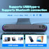 ICOREBEI Desktop computer speaker, soundbar, compatible with Mac, desktop, laptop, tablet, monitor, PC, and mobile