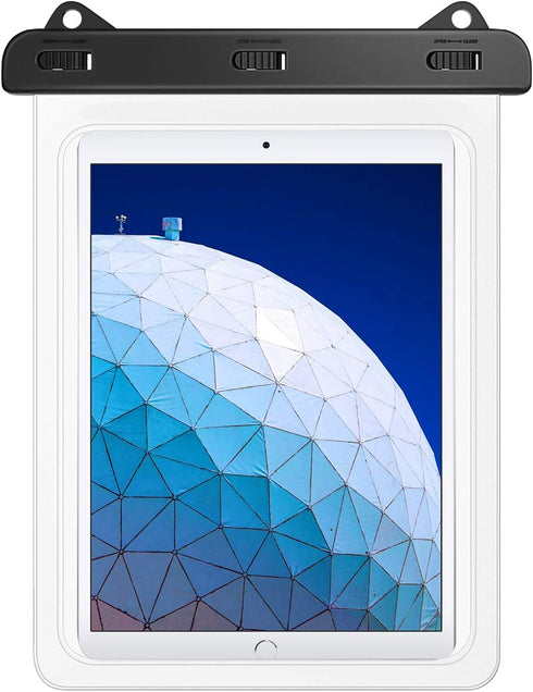 MoKo Waterproof Tablet Case, Dry Bag Compatible with iPad 10th, Pro 11 2022, Air 5/4/3/2, Up to 12" Tablets
