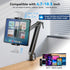 Jakeko 15.6" 360 Adjustable Portable Monitor Stand - Rotating Base Tall Tablet Desk Arm Holder Stand for iPad