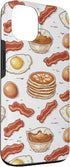Pancakes Bacon And Eggs Pattern Gifts 13 Pancakes Bacon And Eggs Pattern Case for iPhone