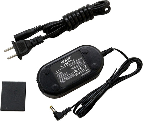 HQRP Kit AC Power Adapter for Canon PowerShot SX540 HS, SX530 HS, SX710 HS, SX610 HS, SX700 HS, IXUS 105, 200 IS, 210,