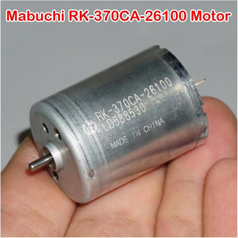 TSIOHKBS RK-370CA-26100 3V 5V 6V 10600RPM Electronic Starter DC Large Torque High Speed Carbon Brush Mute Electronic