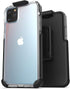 Encased iPhone 11 Pro Belt Clip Case - Ultra Slim Protective Clear Back Cover with Holster