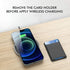 BIAJIYA Card Holder for Back of Phone - MagSafe Magnetic Silicone Wallet Compatible with iPhone 17/16/15/14/13/12